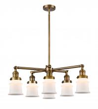 Innovations Lighting 207-6CR-BB-G181S - Small Canton 6 Light Chandelier