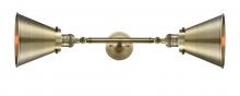 Innovations Lighting 208L-AB-M13-AB-LED - Appalachian - 2 Light - 8 inch - Antique Brass - Bath Vanity Light