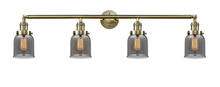 Innovations Lighting 215-AB-G53-LED - Bell - 4 Light - 42 inch - Antique Brass - Bath Vanity Light