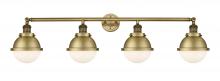 Innovations Lighting 215-BB-HFS-61-BB-LED - Hampden - 4 Light - 46 inch - Brushed Brass - Bath Vanity Light