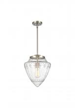 Innovations Lighting 221-1S-SN-G664-12 - Beacon - 1 Light - 16 inch - Brushed Satin Nickel - Stem Hung - Pendant