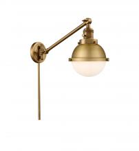 Innovations Lighting 237-BB-HFS-61-BB-LED - Hampden - 1 Light - 7 inch - Brushed Brass - Swing Arm