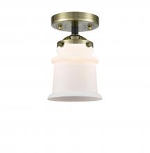 Innovations Lighting 284-1C-BAB-G181S-LED - Canton - 1 Light - 5 inch - Black Antique Brass - Semi-Flush Mount