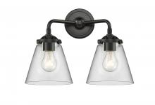 Innovations Lighting 284-2W-OB-G62 - Cone - 2 Light - 14 inch - Oil Rubbed Bronze - Bath Vanity Light