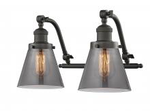 Innovations Lighting 515-2W-OB-G63-LED - Cone - 2 Light - 18 inch - Oil Rubbed Bronze - Bath Vanity Light