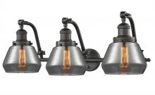 Innovations Lighting 515-3W-OB-G173-LED - Fulton - 3 Light - 28 inch - Oil Rubbed Bronze - Bath Vanity Light