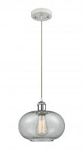 Innovations Lighting 516-1P-WPC-G247 - Gorham - 1 Light - 10 inch - White Polished Chrome - Cord hung - Mini Pendant