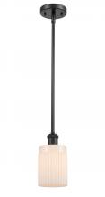 Innovations Lighting 516-1S-BK-G341 - Hadley - 1 Light - 5 inch - Matte Black - Mini Pendant