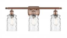 Innovations Lighting 516-3W-AC-G352-LED - Candor - 3 Light - 25 inch - Antique Copper - Bath Vanity Light