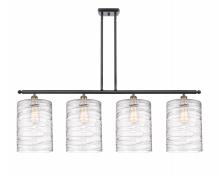 Innovations Lighting 516-4I-BAB-G1113-L - Cobbleskill - 4 Light - 48 inch - Black Antique Brass - Cord hung - Island Light