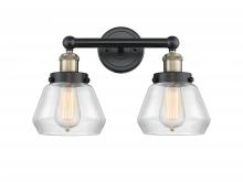 Innovations Lighting 616-2W-BAB-G172 - Fulton - 2 Light - 16 inch - Black Antique Brass - Bath Vanity Light