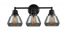 Innovations Lighting 623-3W-BK-G173 - Fulton - 3 Light - 23 inch - Matte Black - Bath Vanity Light