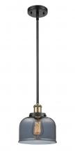 Innovations Lighting 916-1S-BAB-G73 - Bell - 1 Light - 8 inch - Black Antique Brass - Mini Pendant