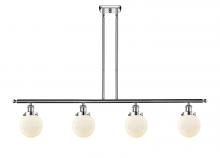 Innovations Lighting 916-4I-PC-G201-6 - Beacon - 4 Light - 48 inch - Polished Chrome - Stem Hung - Island Light