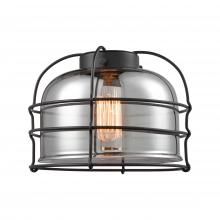 Innovations Lighting G73-CE - Bell Cage 9&#34; Diameter Wire Cage - Light Smoke Shade