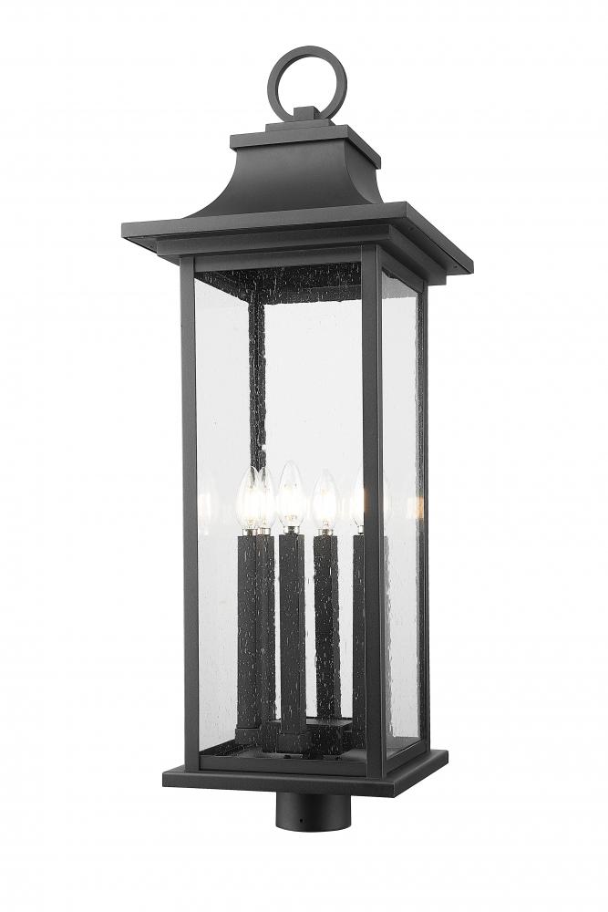 6 Light Outdoor Post Mount Fixture