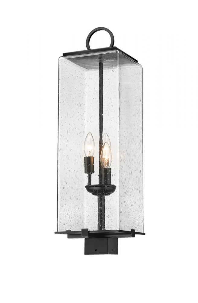 3 Light Outdoor Post Mount Fixture