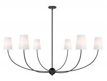 Z-Lite 3040-62MB - 6 Light Chandelier