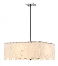 Z-Lite 345P26-PN - 8 Light Chandelier