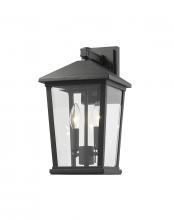 Z-Lite 568M-BK - 2 Light Outdoor Wall Light