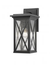 Z-Lite 583M-BK - 1 Light Outdoor Wall Light