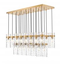 Z-Lite 7002P5-23L-RB - 23 Light Linear Chandelier