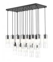 Z-Lite 824P-17L-MB - 17 Light Linear Chandelier