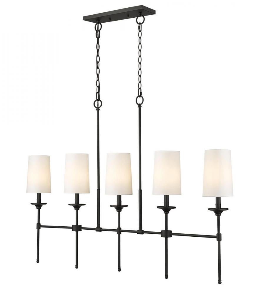 5 Light Linear Chandelier