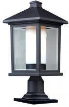 Z-Lite 523PHB-533PM-BK - 1 Light Outdoor Pier Mounted Fixture