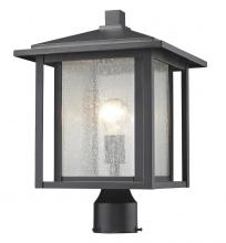 Z-Lite 554PHB-BK - 1 Light Outdoor Post Mount Fixture