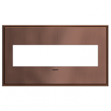 Legrand Canada AWC4GMAC4 - Matte Antique Copper, 4-Gang  Wall Plate