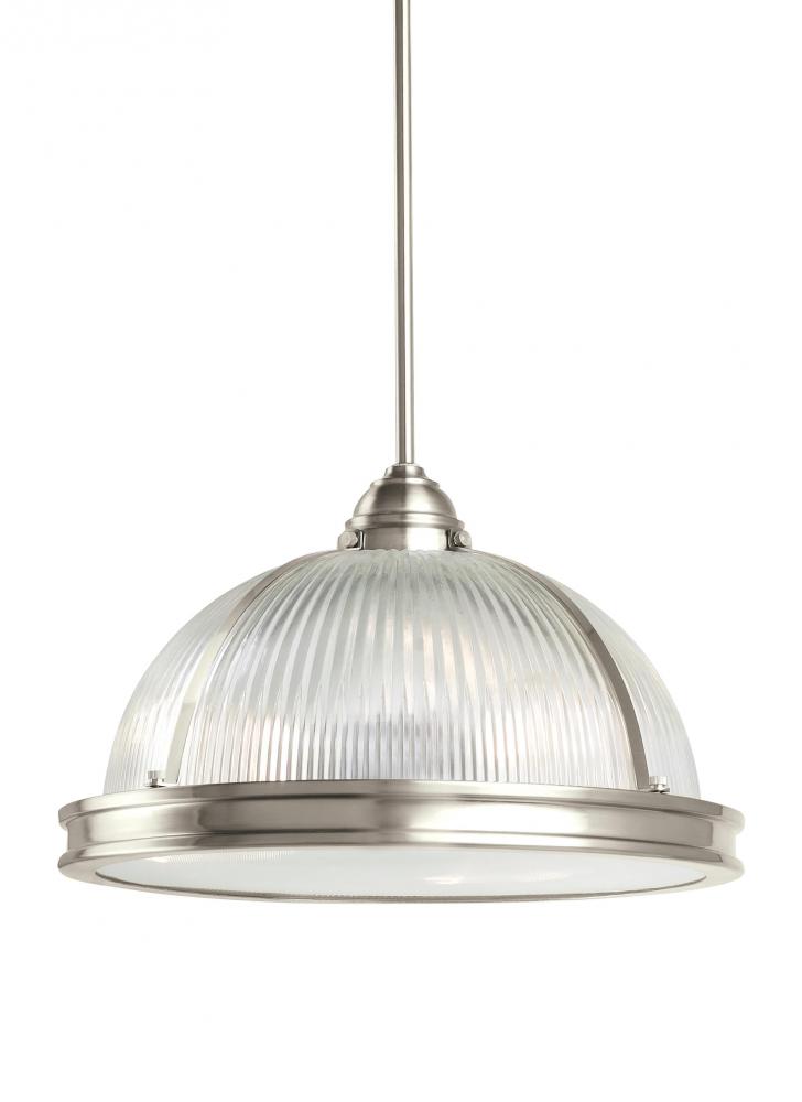 Pratt Street Prismatic Three Light Pendant