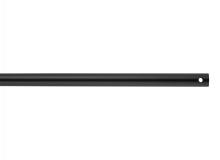 Generation Lighting DR12BK - 12&#34; Downrod in Matte Black