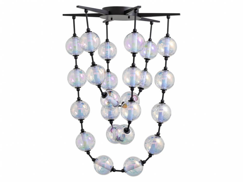 Perla - 28&#34; Chandelier