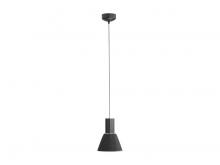 Golden 3133-P8 FB-GY - Faroe - 8&#34; LED Pendant