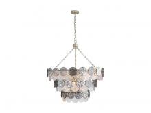 Golden 6007-32 AGS-SPG - Cascada - 32&#34; Chandelier