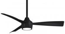 Minka-Aire F625L-CL - Skinnie 44&#34; - 44&#34; Ceiling Fan W/LED Light