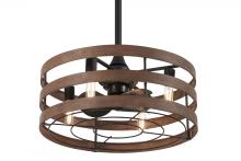 Minka-Aire F631L-CL/DK - Audrey - 26&#34; LED Ceiling Fan