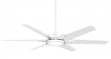 Minka-Aire F866L-WHF - Deco - 65&#34; Ceiling Fan W/CCT LED for Outdoor