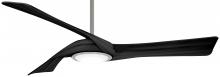 Minka-Aire F714L-BN/CL - Curl - LED 60&#34; Ceiling Fan