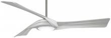 Minka-Aire F714L-BN/SL - Curl - LED 60&#34; Ceiling Fan