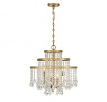 Savoy House Canada 1-1866-4-322 - Luna 4-Light Chandelier in Warm Brass