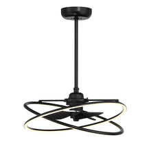 Savoy House Canada 24-FD-745-89 - Dorado LED Fan D&#39;Lier in Matte Black