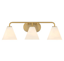 Savoy House Canada 8-2988-3-322 - Blair 3-Light Bathroom Vanity Light in Warm Brass