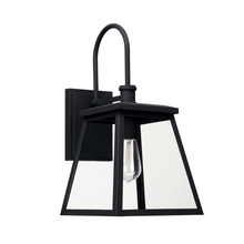 Capital 926812BK - 1 Light Outdoor Wall Lantern