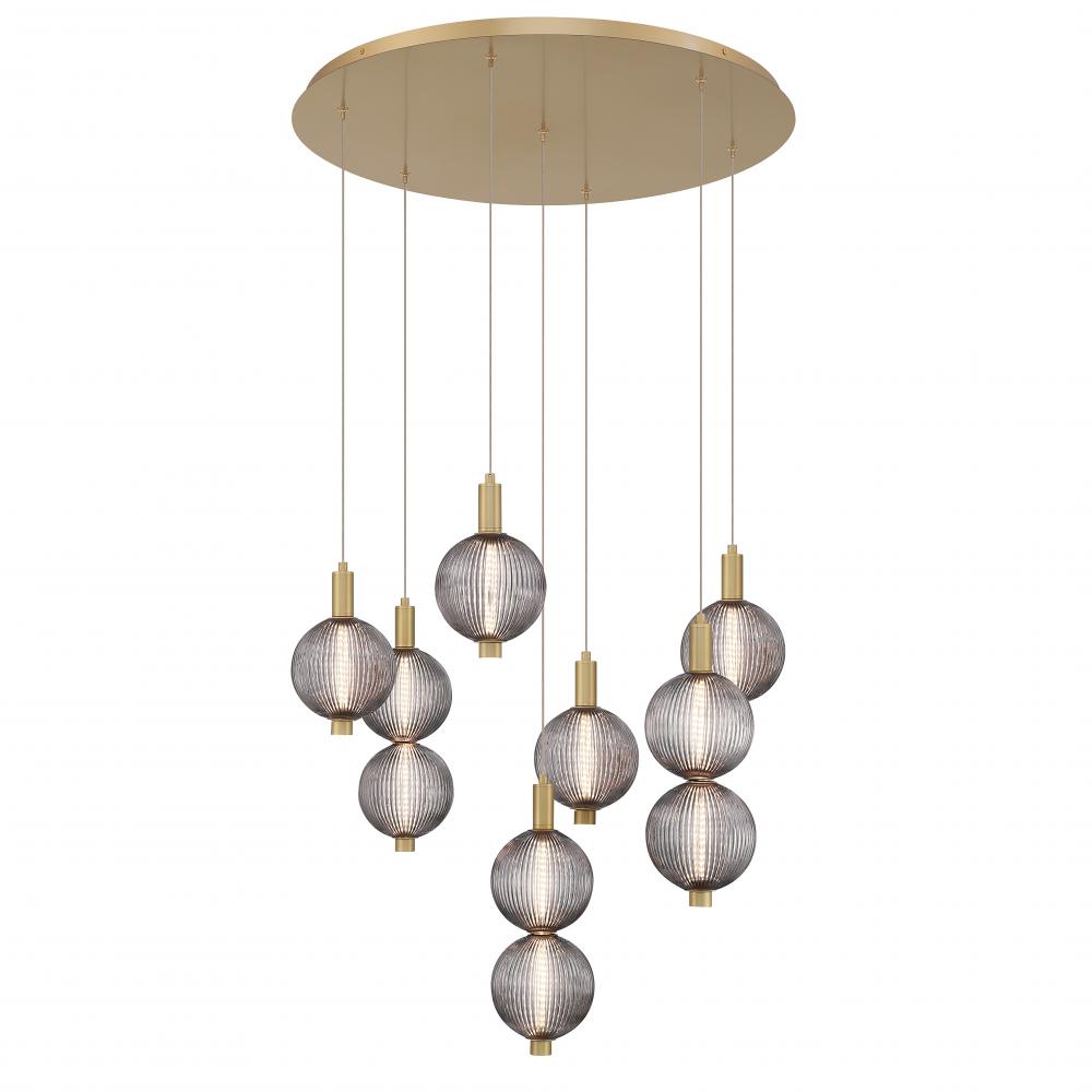 Palmas 30&#34; LED Pendant In Gold