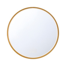 Eurofase 48094-023 - Cerissa 30&#34; Round Mirror in Gold