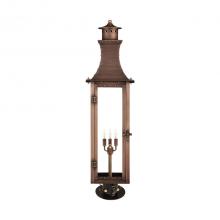 Primo Gas Lanterns BP-36E_CT/PM - Three Light Pier and Post Mounts