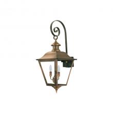 Primo Gas Lanterns JL-27E_TS - Two Light Top Scroll