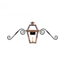 Primo Gas Lanterns OL-18G_MOU - Gas w/Moustache Scrolls